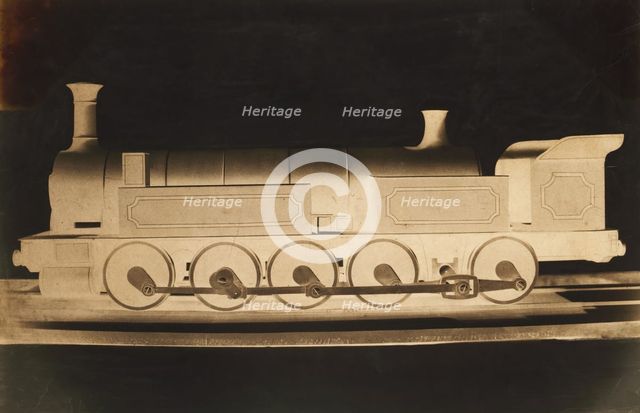 [Model of a P.L.M. Locomotive], ca. 1855. Creator: Dominique Roman.