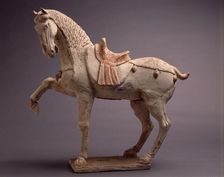 Model of a Prancing Horse, Tang Dynasty 618-907. Creator: Unknown