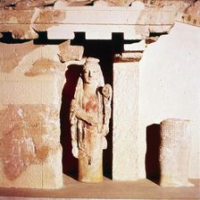 Model of ancient Temple of Athena, 6th century BC