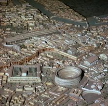Model of Imperial-period Rome, 2nd century
