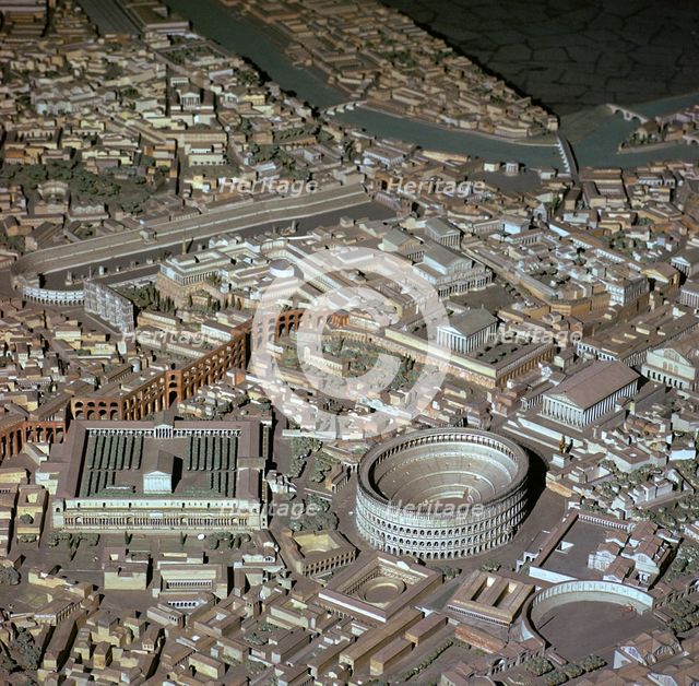 Model of Imperial-period Rome, 2nd century. Artist: Unknown