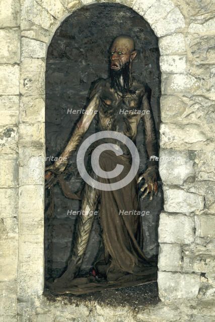 Model of the Orford Merman, Orford Castle, Suffolk, 1997. Artist: Unknown