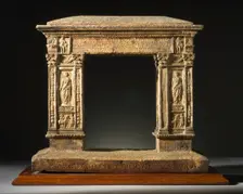 Model of the Arch of the Argentarii, between c.1792 and c.1795. Creator: Carl May