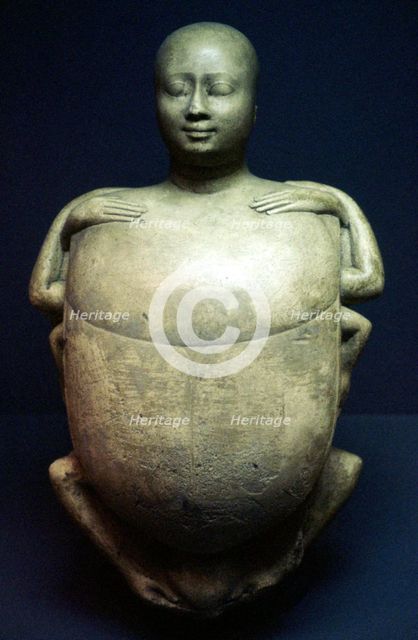 Model of the Egyptian god Khepri. Artist: Unknown
