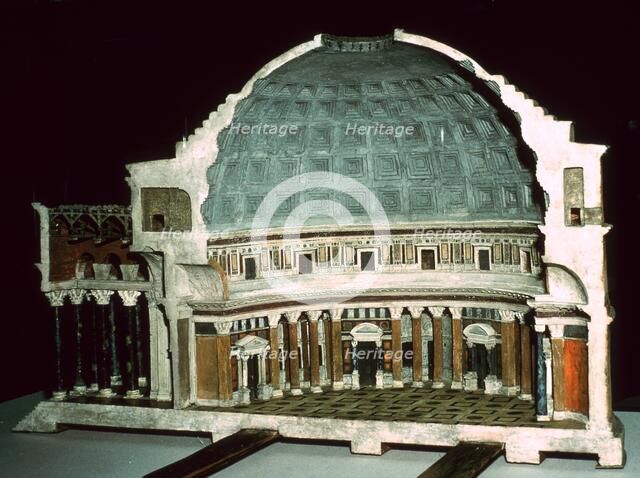 Model of the Pantheon, 1st century. Artist: Unknown