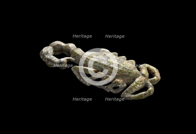 Model scorpion of serpentine, Early Dynastic Period (c2950 BC-c2575 BC). Artist: Unknown.
