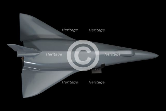 Model, Space Shuttle, Delta-Wing High Cross-Range Orbiter Concept, 1970s-2000s. Creator: Unknown.