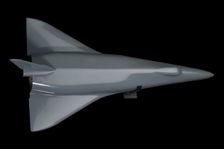 Model, Space Shuttle, Delta-Wing High Cross-Range Orbiter Concept, 1970s-2000s. Creator: Unknown