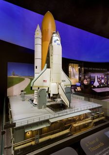Model, Space Shuttle, North American Rockwell Final Design, ca 1981. Creator: Rockwell International Corporation