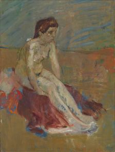 Model study for "Sif" , 1908-1910. Creator: Karl Isakson