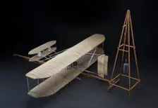 Model, Static, 1905 Wright Flyer, 1953. Creator: Joseph D. Fallo