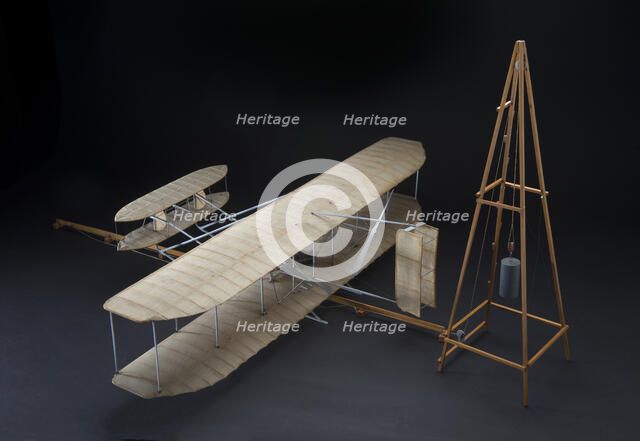 Model, Static, 1905  Wright Flyer, 1953. Creator: Joseph D. Fallo.