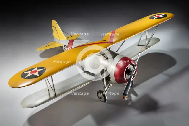 Model, Static, Grumman F3F-1, ca. 1935. Creator: Unknown.