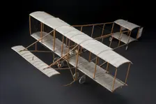 Model, Static, Henri Farman, 1933. Creator: James E. Reeves