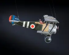 Model, Static, Sopwith F.1/3 Camel "Comic" Night Fighter, 1991. Creator: Alan Durkota