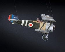 Model, Static, Sopwith F.1/3 Camel "Comic" Night Fighter, 1991. Creator: Alan Durkota