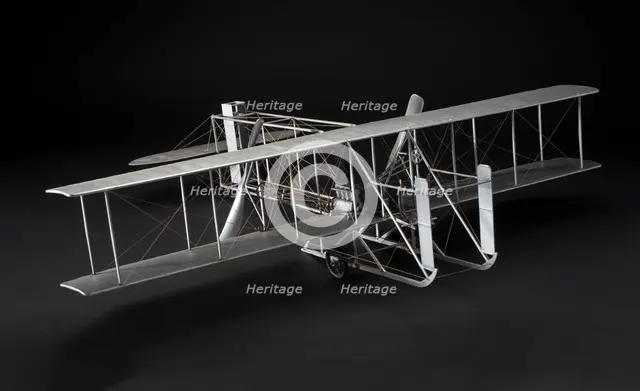 Model, Static, Wright C, 1953. Creator: Charles H. Hubbell.