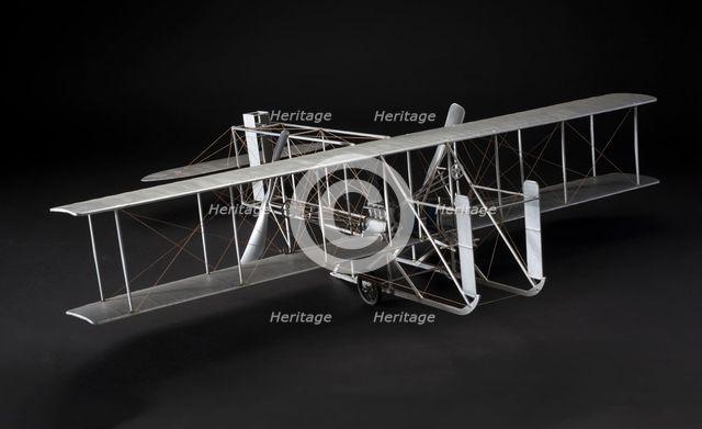 Model, Static, Wright C, 1953. Creator: Charles H. Hubbell.