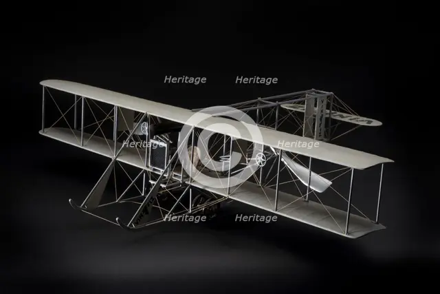 Model, Static, Wright EX "Vin Fiz", 1951. Creator: Charles H. Hubbell.