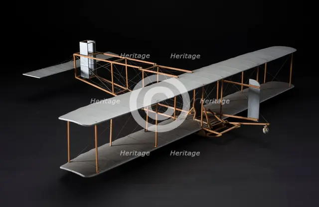 Model, Static, Wright Glider, 1953. Creator: Charles H. Hubbell.