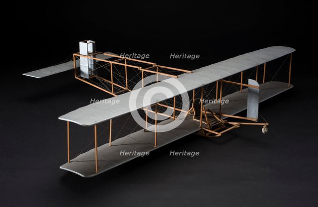 Model, Static, Wright Glider, 1953. Creator: Charles H. Hubbell.