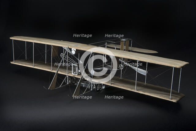 Model, Static, Wright Model B, ca. 1932. Creator: Roderic Davis.
