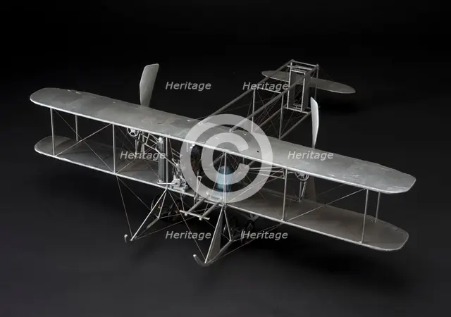Model, Static, Wright "R", ca. 1940. Creator: Charles H. Hubbell.