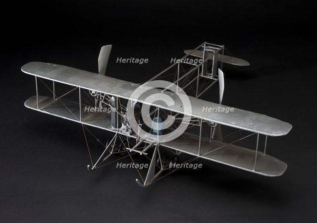 Model, Static, Wright "R", ca. 1940. Creator: Charles H. Hubbell.