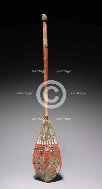 Model Steering Oar, 2040-1648 BC. Creator: Unknown.