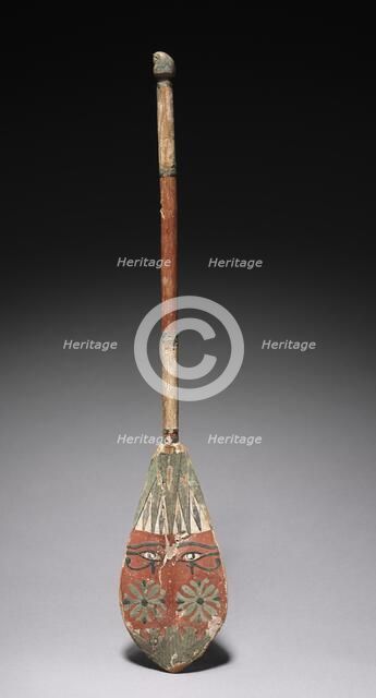 Model Steering Oar, 2040-1648 BC. Creator: Unknown.