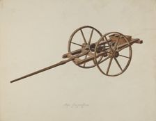 Model Potato Planter, 1938. Creator: Max Fernekes