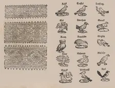 Modelbuch aller Art Nehens vn Stickens, 1535. Creator: Christian Egenolff