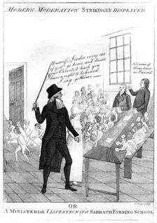Modern moderation strikingly displayed 1799. Artist: Kay