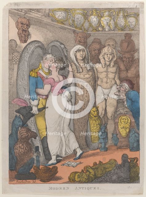 Modern Antiquities, 1811?., 1811?. Creator: Thomas Rowlandson.