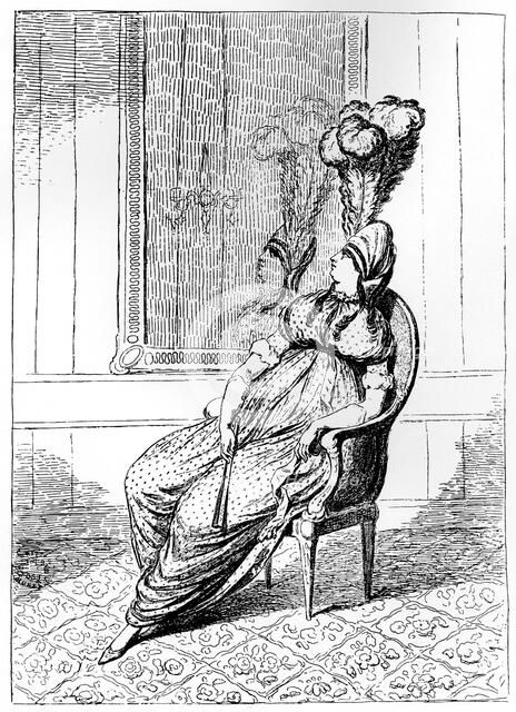 'Modern Elegance: A Portrait', 1796. Artist: Unknown