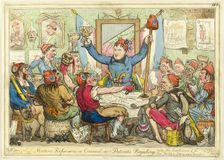 Modern Reformers in Council, published July 3, 1818. Creator: Isaac Robert Cruikshank