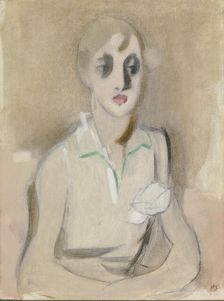 Modern Schoolgirl, 1928. Creator: Helene Schjerfbeck