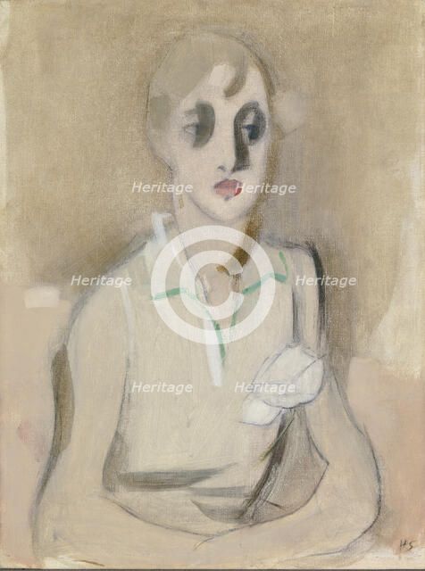 Modern Schoolgirl, 1928. Creator: Helene Schjerfbeck.