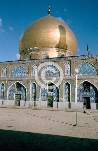 Modern Shiite mosque, Samarra, Iraq, 1977. Creator: Vivienne Sharp.