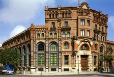 Modernist building currently the headquarters of the Endesa company, 19th century. Creator: Falgués Pere (1850-1916)
