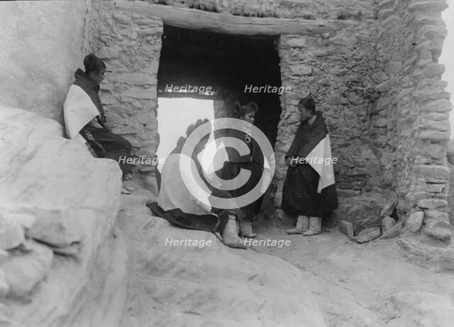 Modest maidens, c1906. Creator: Edward Sheriff Curtis.