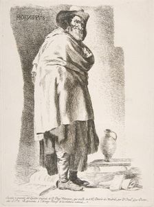 Moenippus (Menipo Filosofo), 1778. Creator: Francisco Goya
