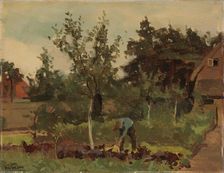 Moestuin, 1885-1922. Creator: Willem Witsen