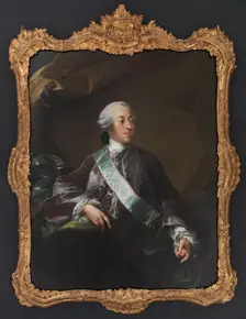 Mogens Scheel von Plessen of Fussingo and Selso, 1744-1747. Creator: Carl Gustaf Pilo