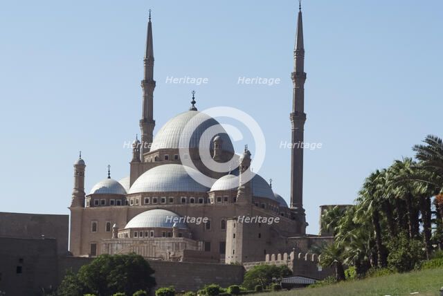 Mohammed Ali Mosque, Cairo, Egypt, 2007. Creator: Ethel Davies.