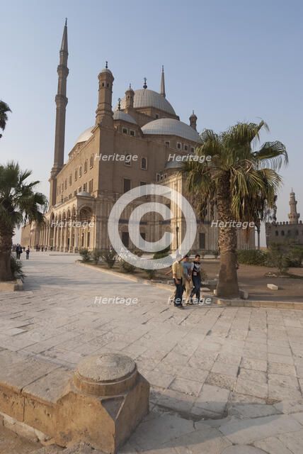 Mohammed Ali Mosque, Cairo, Egypt, 2007. Creator: Ethel Davies.