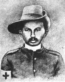 Mohandas Gandhi, Indian nationalist leader, 1906. Artist: Anon