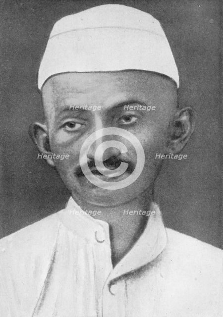 Mohandas Karamchand Gandhi (1869-1948), Indian nationalist leader, 1926. Artist: Unknown