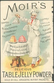 Moir's Table Jelly Powder, 1890s