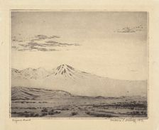 Mojave Desert, 1917. Creator: Wallace Leroy DeWolf